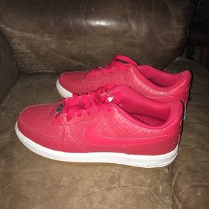 Brand new snake skin air forces